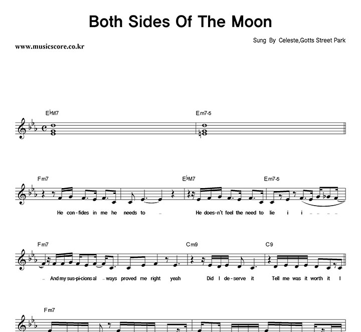 Celeste, Gotts Street Park Both Sides Of The Moon �Ǻ�