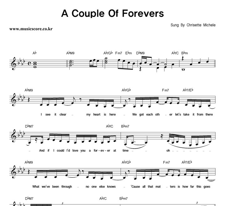 Chrisette Michele A Couple Of Forevers �Ǻ�