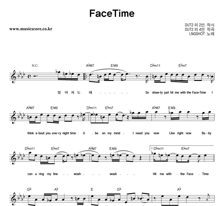 LNGSHOT Face Time �Ǻ�