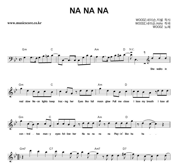 WOODZ NA NA NA �Ǻ�