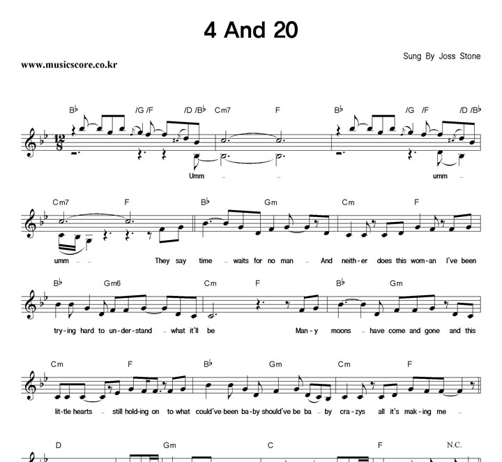 Joss Stone 4 and 20 �Ǻ�