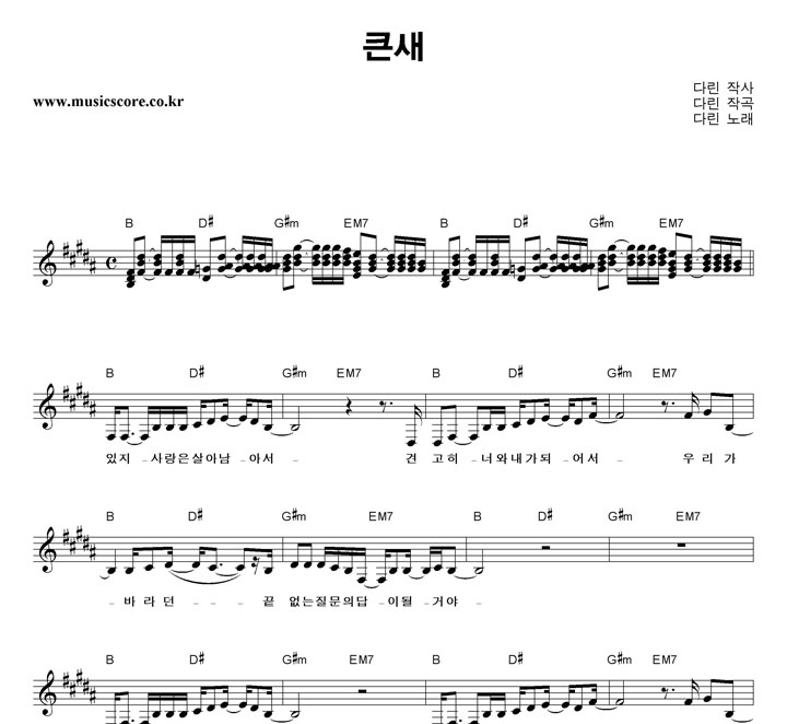 �ٸ� ū�� �Ǻ�