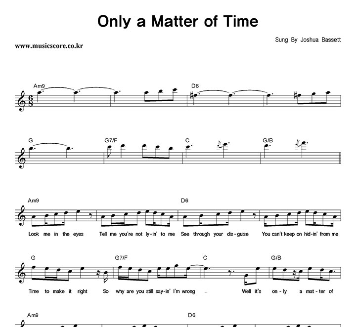 Joshua Bassett Only A Matter Of Time �Ǻ�