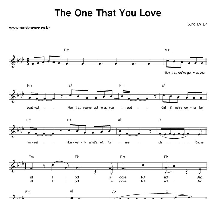 LP The One That You Love �Ǻ�