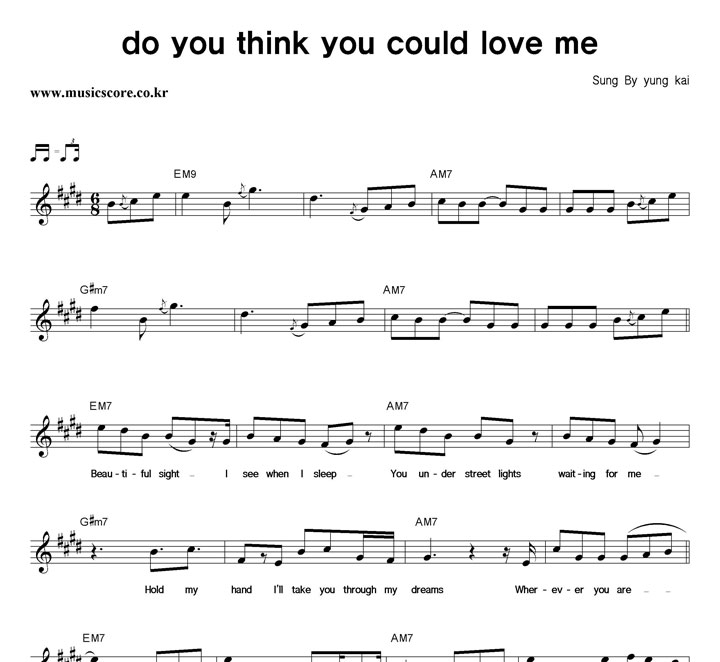 Yung Kai Do You Think You Could Love Me? �Ǻ�