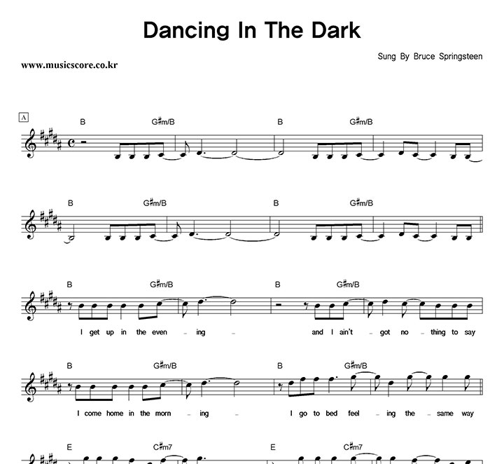 Bruce Springsteen Dancing In The Dark �Ǻ�