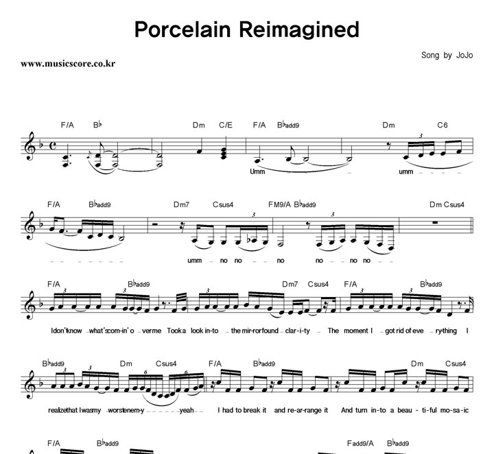 Jo Jo Porcelain Reimagined �Ǻ�