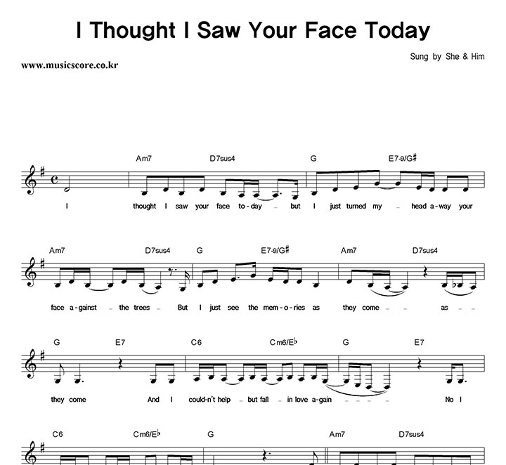 She & Him I Thought I Saw Your Face Today �Ǻ�