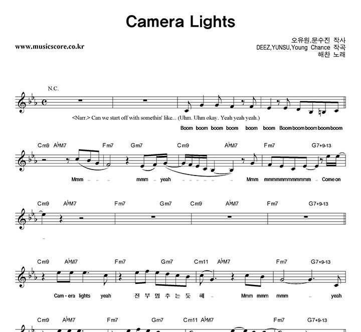 ���� Camera Lights �Ǻ�
