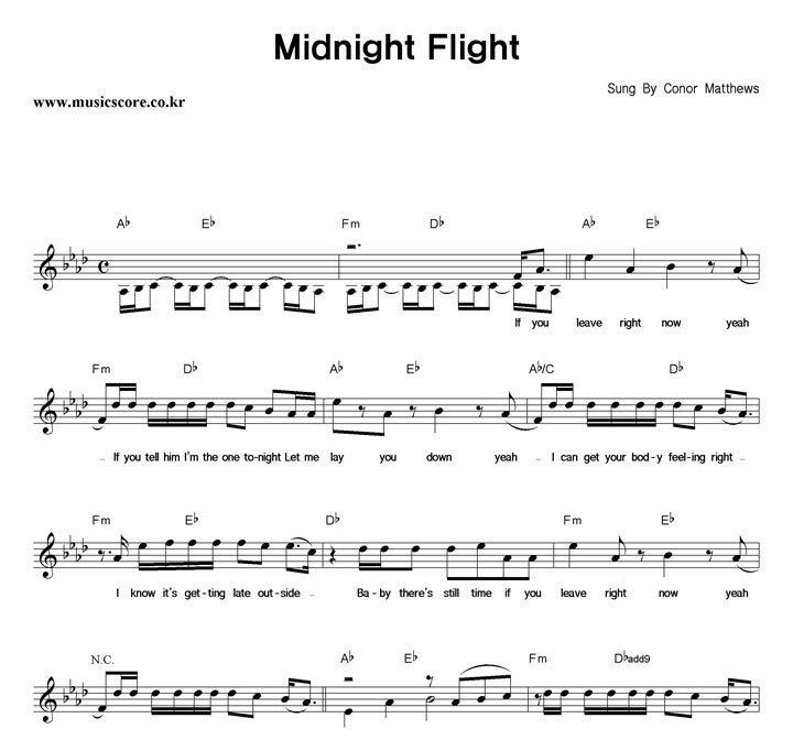 Conor Matthews Midnight Flight �Ǻ�