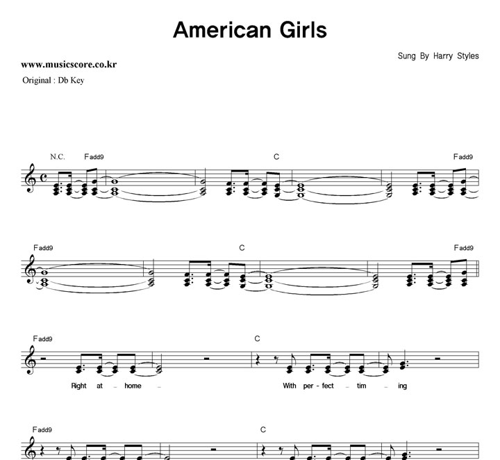 Harry Styles American Girls  CŰ �Ǻ�