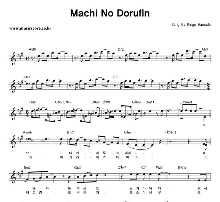 Kingo Hamada Machi No Dorufin �Ǻ�