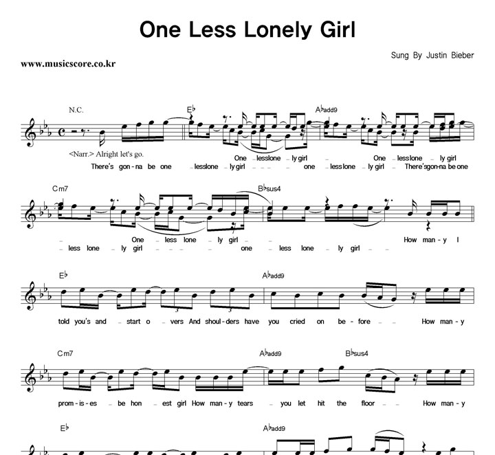 Justin Bieber One Less Lonely Girl �Ǻ�