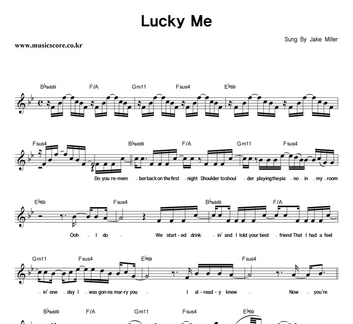 Jake Miller Lucky Me �Ǻ�
