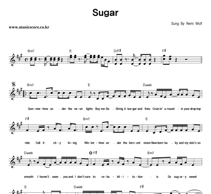 Remi Wolf Sugar �Ǻ�