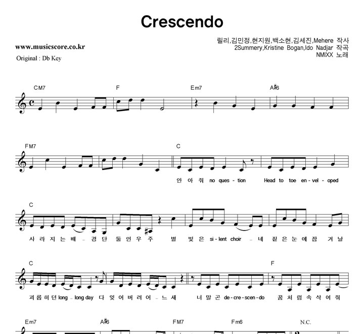 NMIXX Crescendo  CŰ �Ǻ�