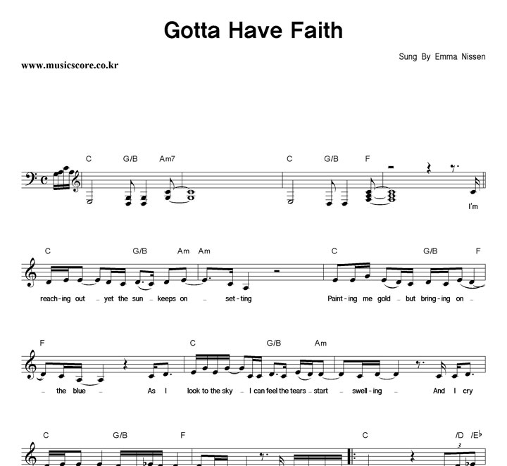Emma Nissen Gotta Have Faith �Ǻ�