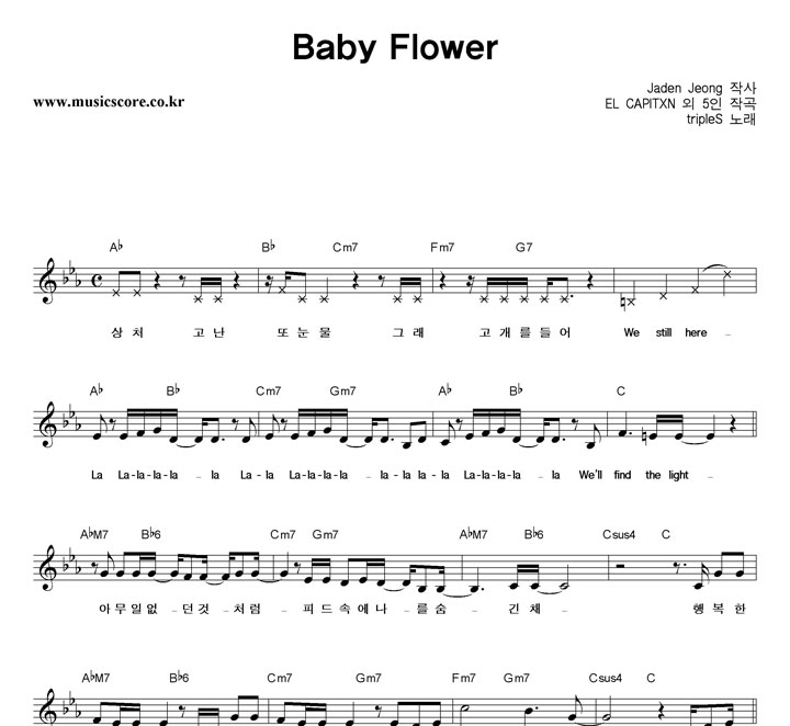 tripleS Baby Flower �Ǻ�