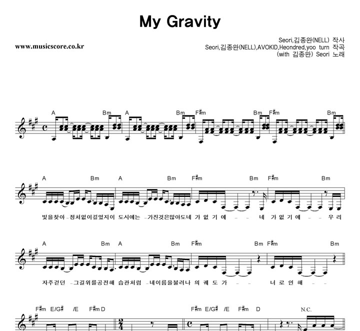 Seori My Gravity �Ǻ�