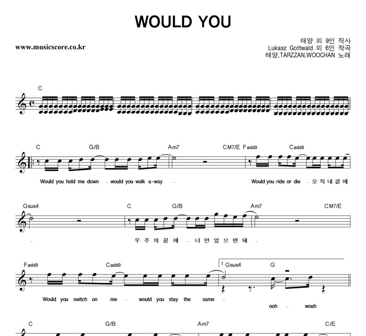 �¾� WOULD YOU �Ǻ�