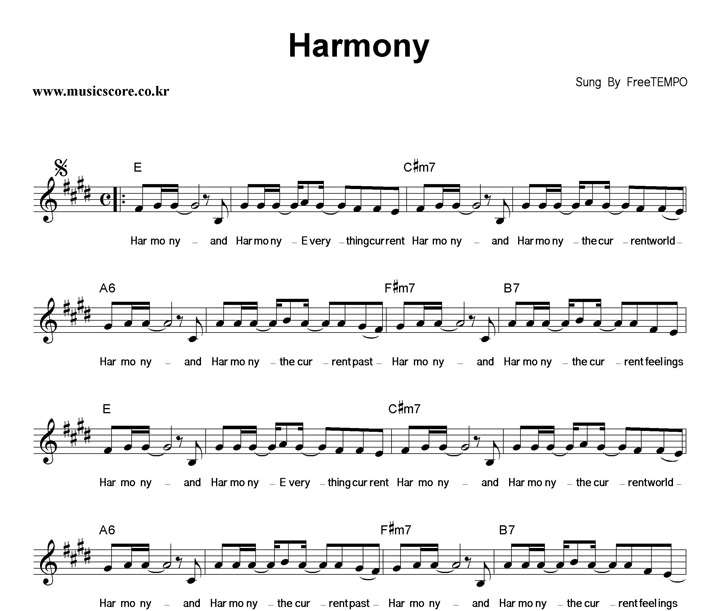 Free TEMPO Harmony (Feat.ALEX) Ǻ