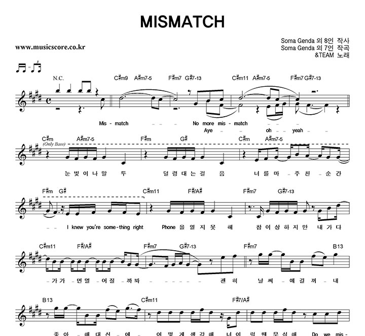&TEAM MISMATCH �Ǻ�