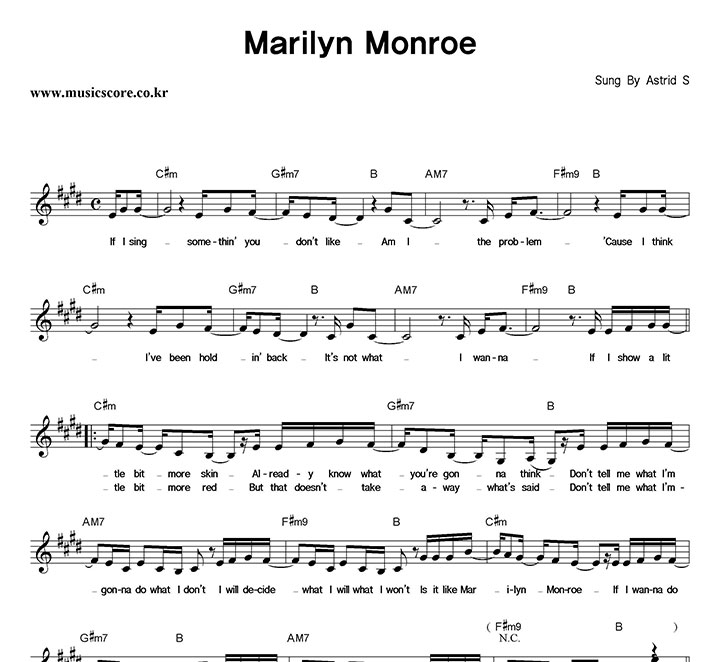 Astrid S Marilyn Monroe �Ǻ�