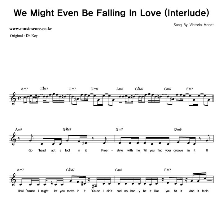 Victoria Monet We Might Even Be Falling In Love (Interlude)  CŰ �Ǻ�