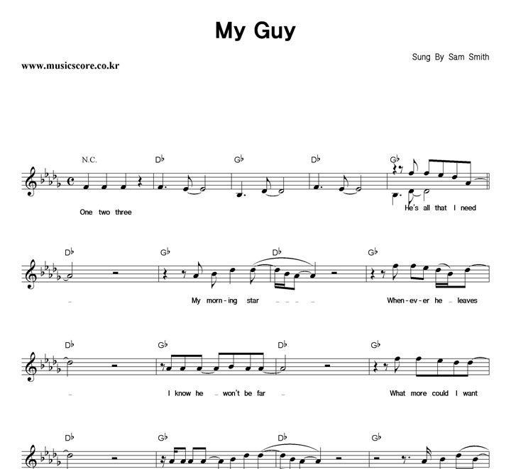 Sam Smith My Guy �Ǻ�