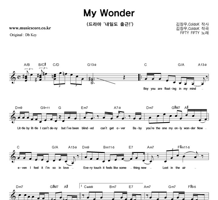 FIFTY FIFTY My Wonder  CŰ �Ǻ�