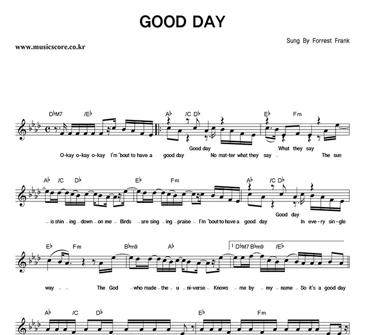 Forrest Frank GOOD DAY �Ǻ�