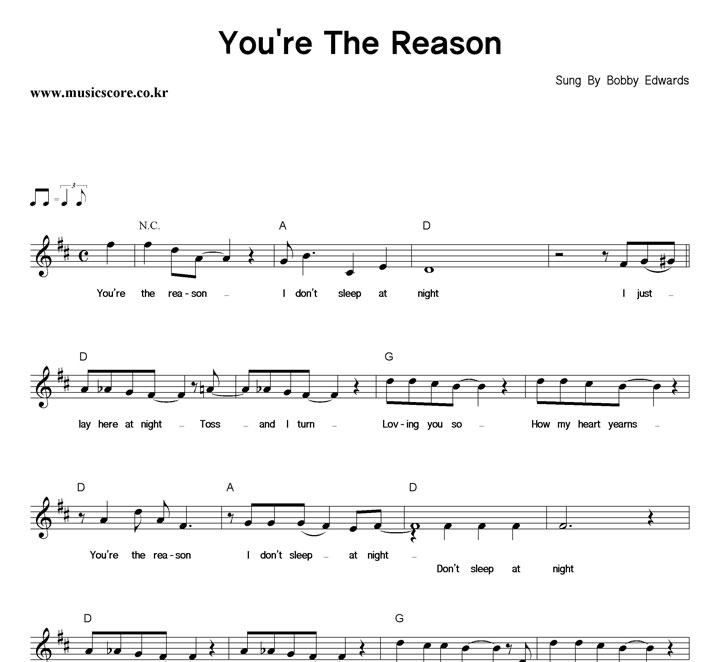Bobby Edwards You're The Reason  DbŰ �Ǻ�