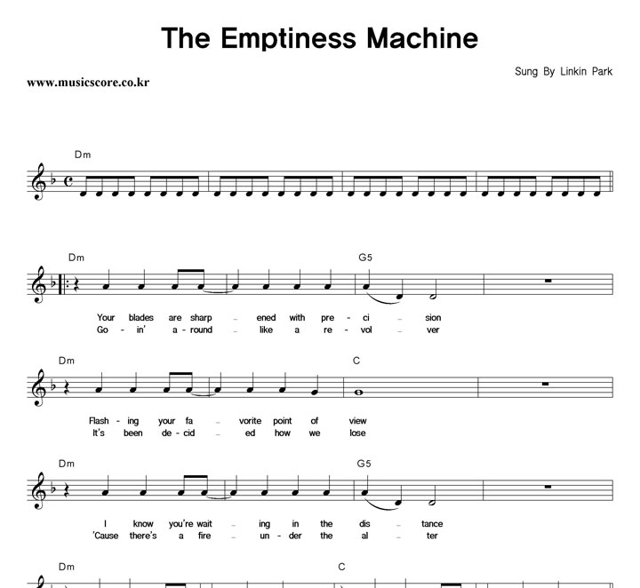 Linkin Park The Emptiness Machine �Ǻ�