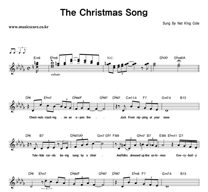 NatKing Cole The Christmas Song �Ǻ�