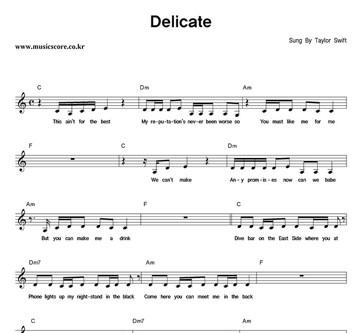 Taylor Swift Delicate �Ǻ�