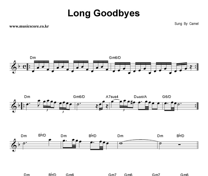 Camel Long Goodbyes �Ǻ�