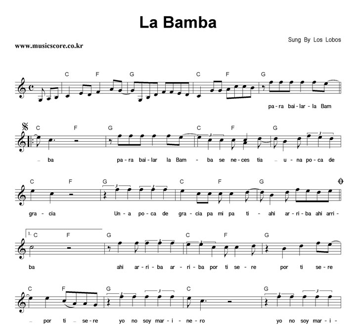 Los Lobos La Bamba Ǻ