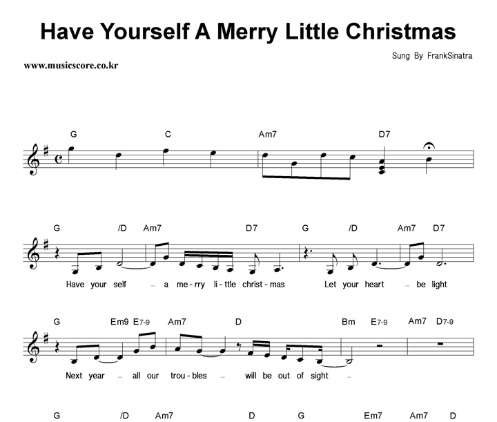 Frank Sinatra Have Yourself A Merry Little Christmas Ǻ