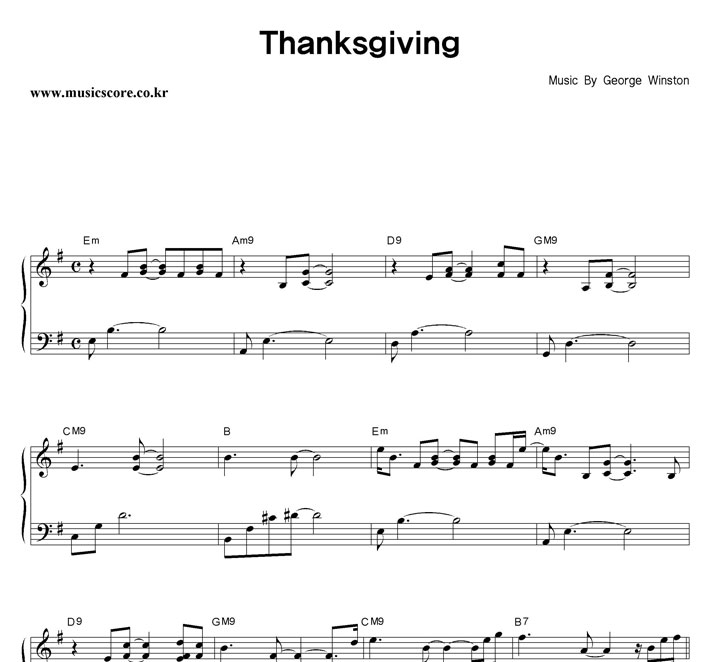 George Winston Thanksgiving ǾƳ Ǻ