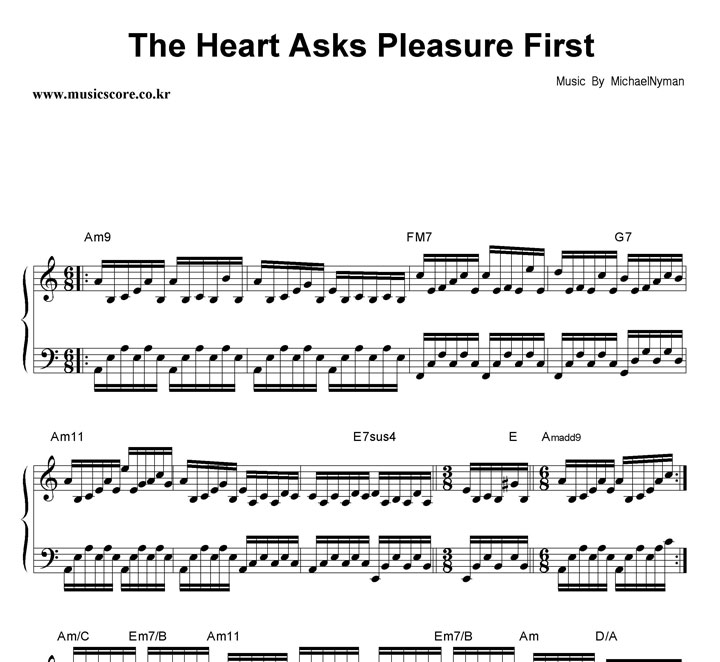Michael Nyman The Heart Asks Pleasure First ǾƳ Ǻ