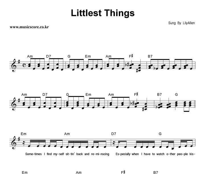 Lily Allen Littlest Things �Ǻ�