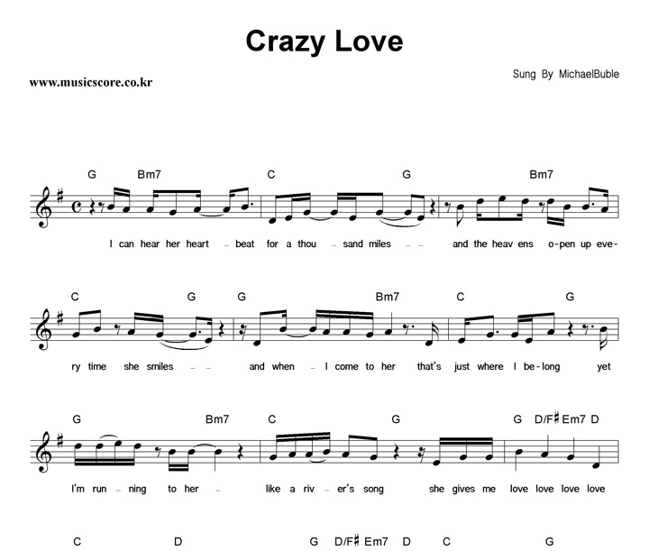Michael Buble Crazy Love Ǻ
