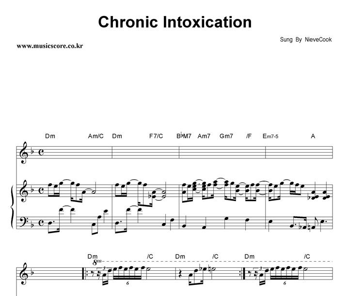 Nieve & Cook Chronic Intoxication ǾƳ Ǻ