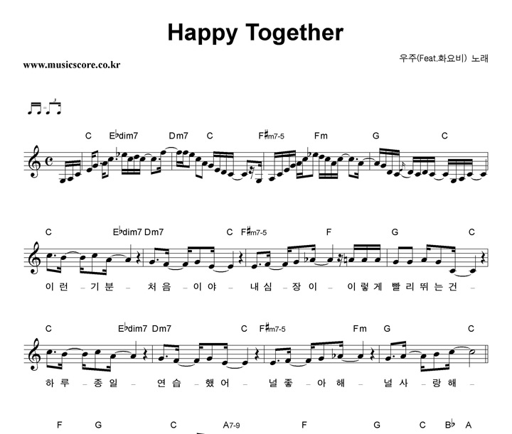  Happy Together Ǻ