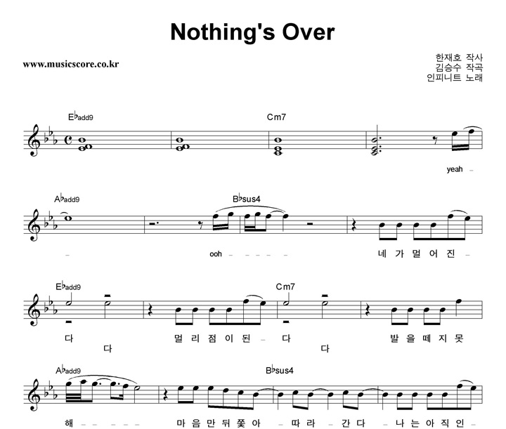ǴƮ Nothing's Over Ǻ