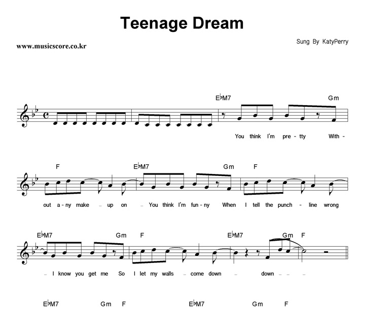 Katy Perry Teenage Dream Ǻ