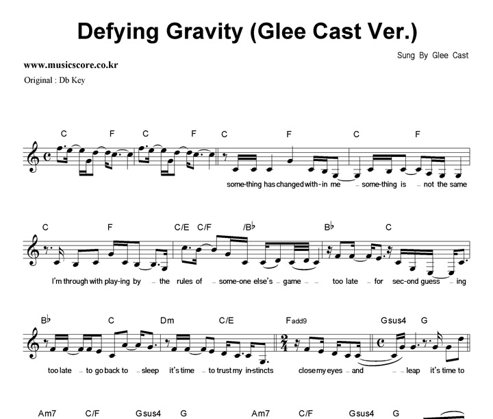 Glee Cast Defying Gravity (Glee Cast Ver.)  CŰ Ǻ