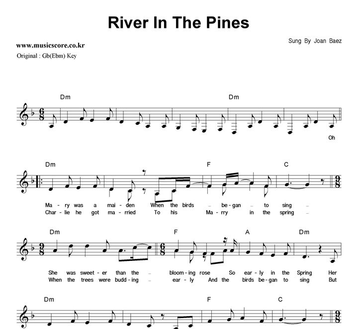 Joan Baez River In The Pines  FŰ Ǻ