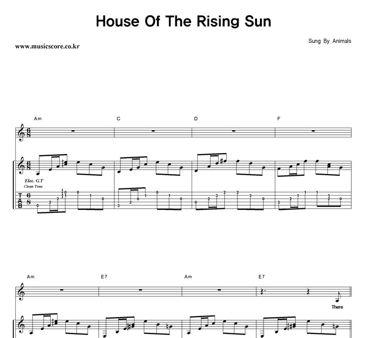 Animals The House Of The Rising Sun  Ÿ Ÿ Ǻ