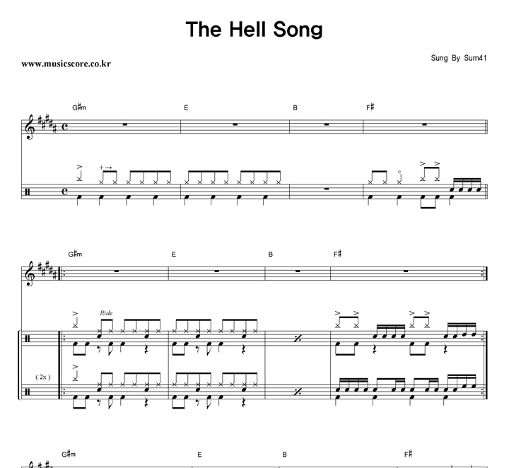 Sum41 The Hell Song  巳 Ǻ